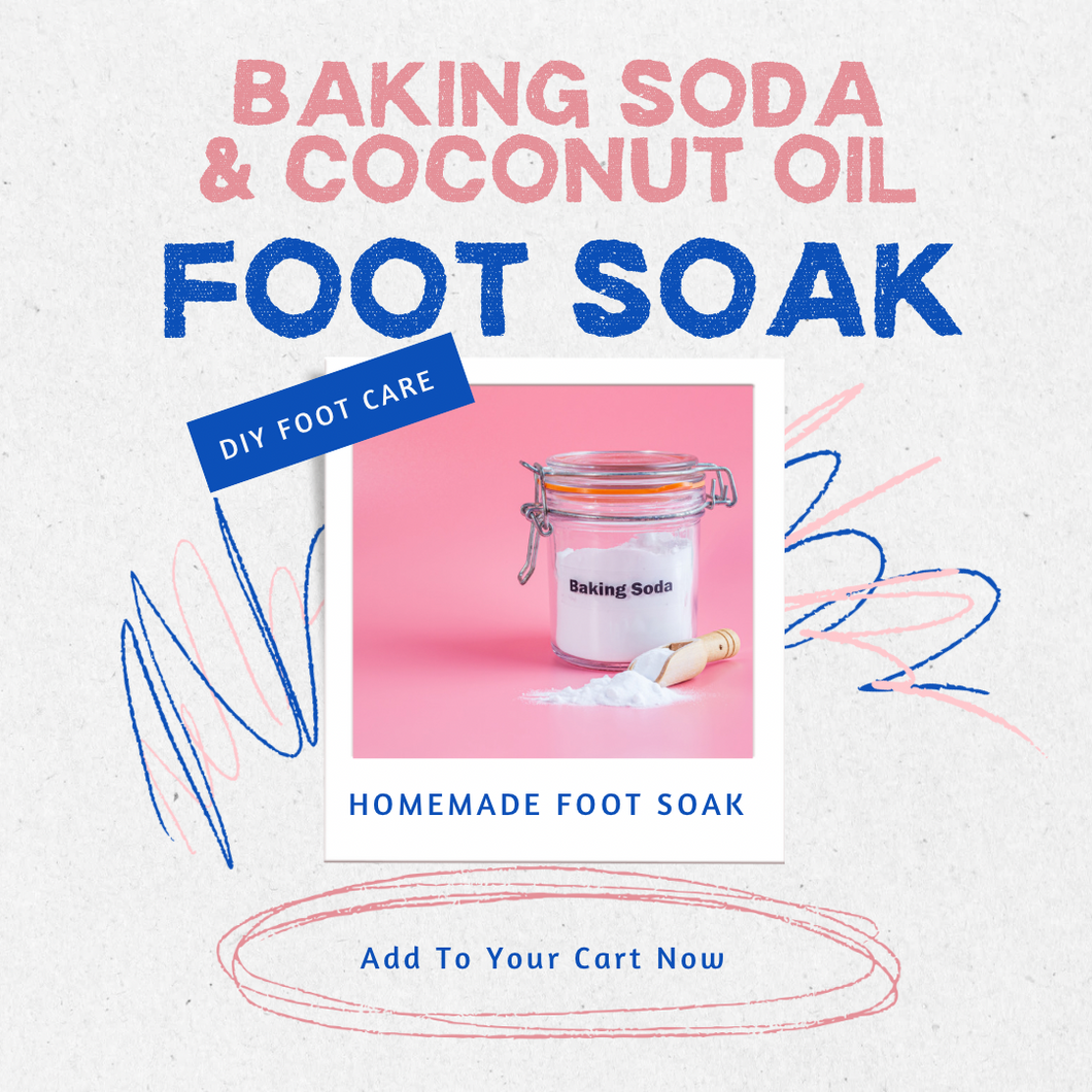 Baking Soda & Coconut Oil Foot Soak Recipe